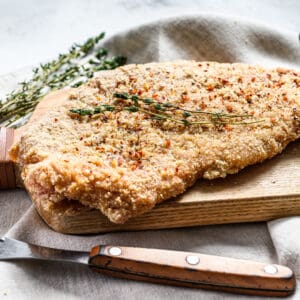 Crumbed Chicken Schnitzel (Plain) (each)
